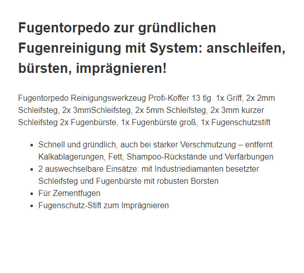 Fugenschutz in 28195 Bremen